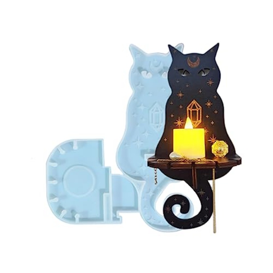 Candle Holder Decor - Силиконовые формы для смолы, силиконовые формы