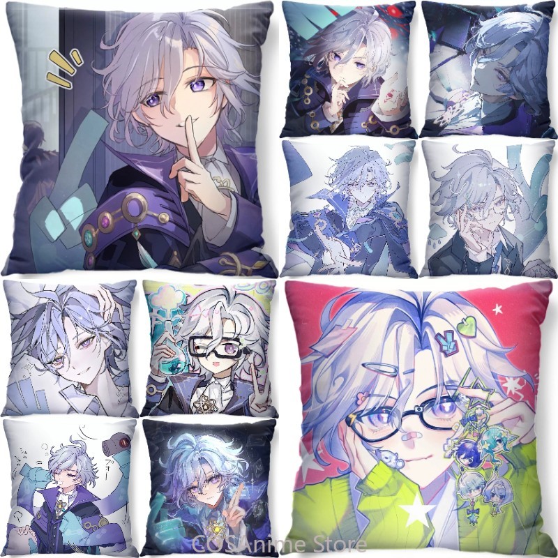 Throw Pillow - Плюшевая подушка-декоративная накидка с принтом в