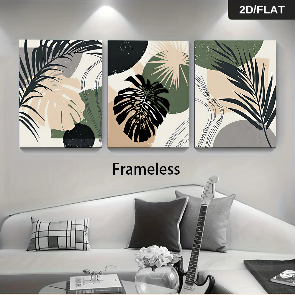 Abstract Canvas Set - Набор из 3 картин на холсте