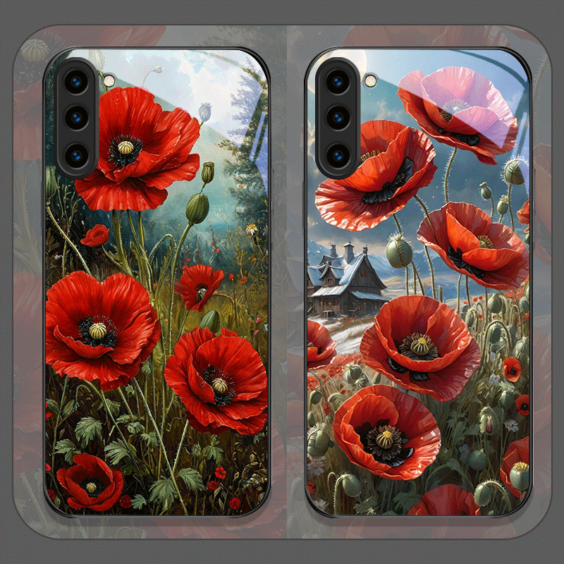 Vase Decor - Чехол для телефона из закаленного стекла