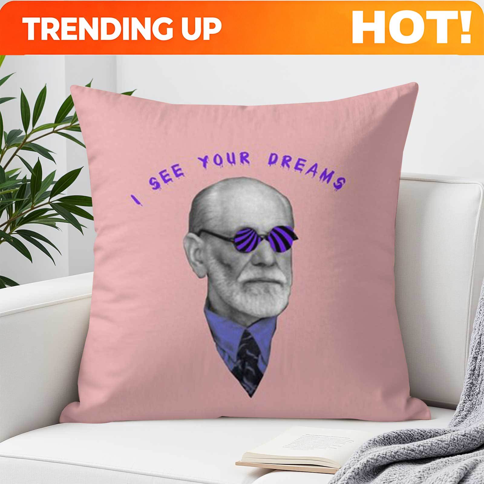 Throw Pillow - Наволочка декоративная квадратная с принтом «Я