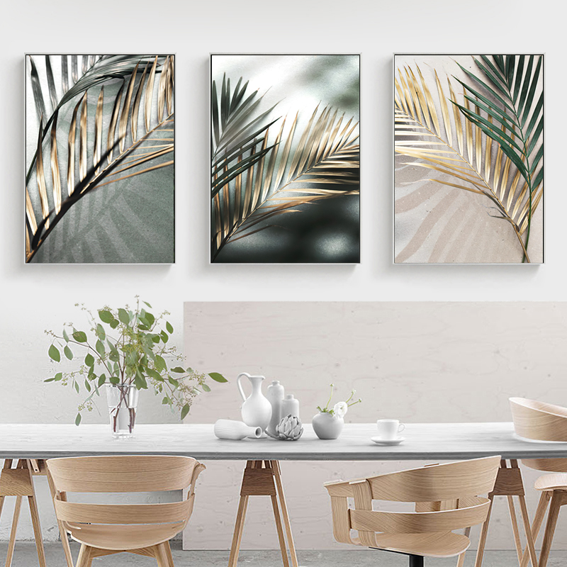 Abstract Canvas Set - 3 шт. безрамных декоративных художественных принтов,