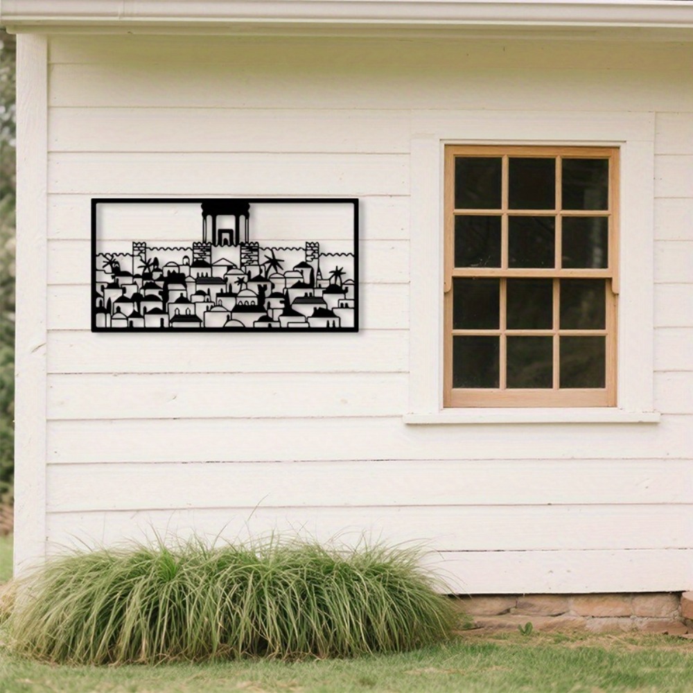 Wall Art - Металлическое настенное панно CIFBUY: Иерусалимская статуя,