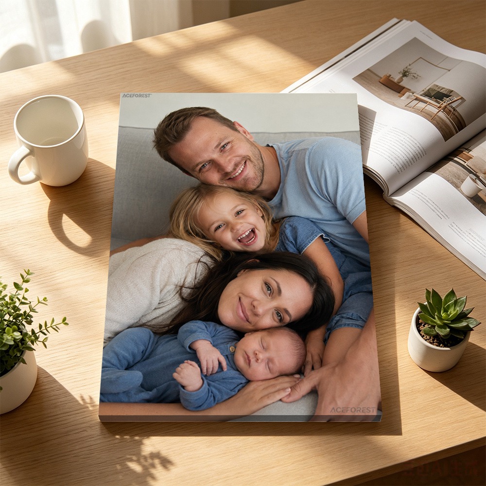 Picture Frame - 2D персонализированный фотохолст с деревянной рамой,