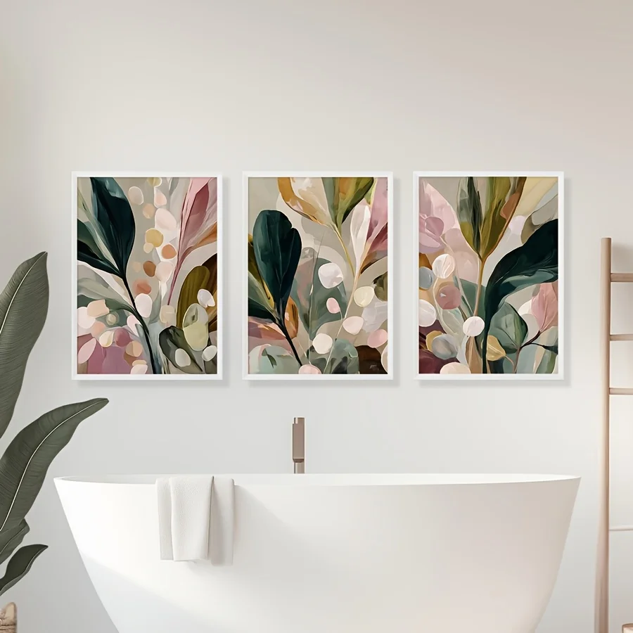 Большой набор из 3 картин на х – обзор и цена Abstract Canvas Set