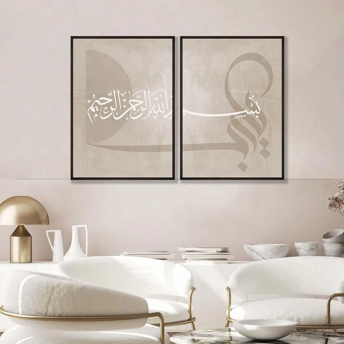 2 шт. безрамные картины на хол – обзор и цена Abstract Canvas Set