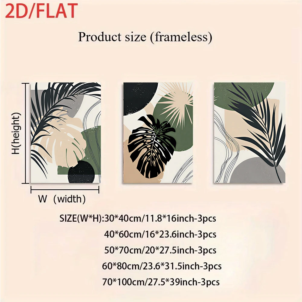 Набор из 3 картин на холсте бе – обзор и цена Abstract Canvas Set