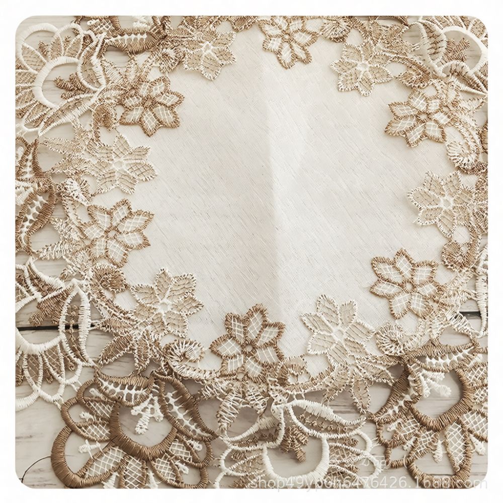 Изысканная круглая кружевная п – обзор и цена Table Runner