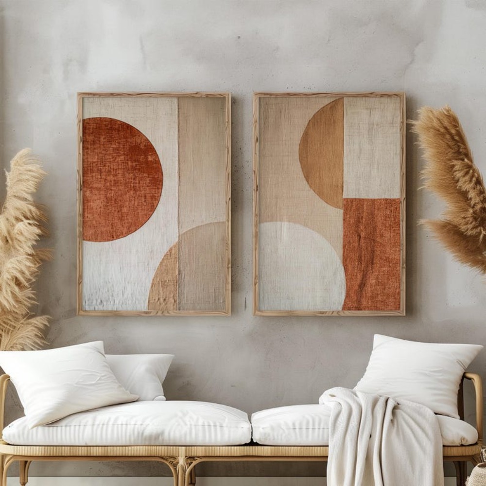 2 шт. безрамных холстовых карт – обзор и цена Abstract Canvas Set
