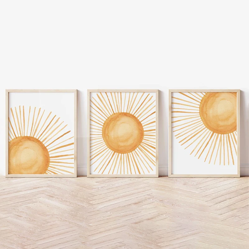 Набор из 3 безрамных картин на – обзор и цена Abstract Canvas Set