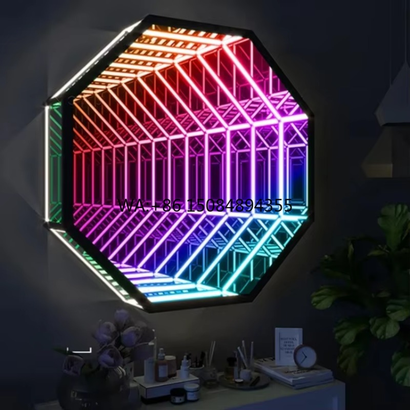 Октаугональное 3D-зеркало-тунн – обзор и цена Decorative Mirror