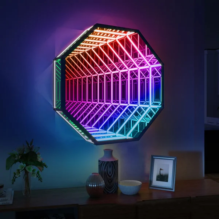 Октаугональное 3D-зеркало-тунн – обзор и цена Decorative Mirror